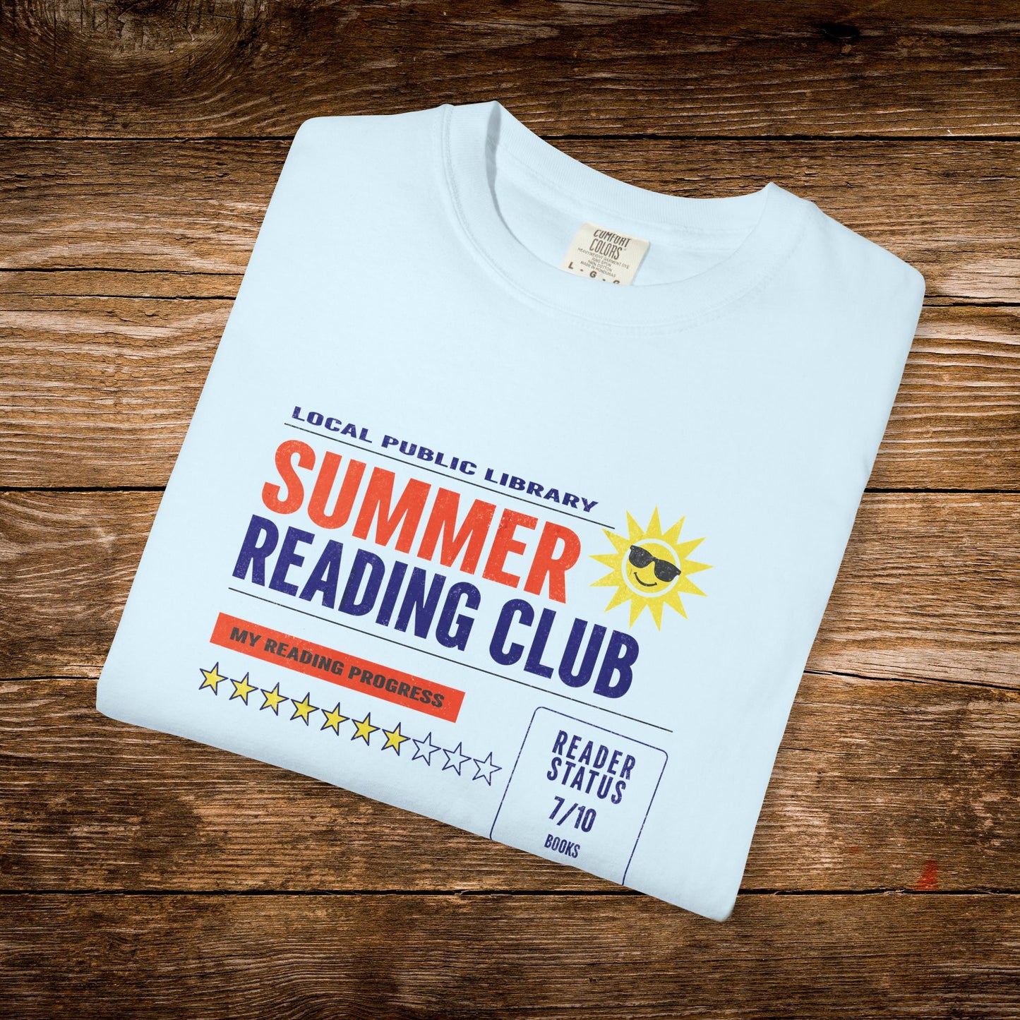 Summer Reading Club Shirt | Retro Library Tee | Vintage Reader Status T-Shirt