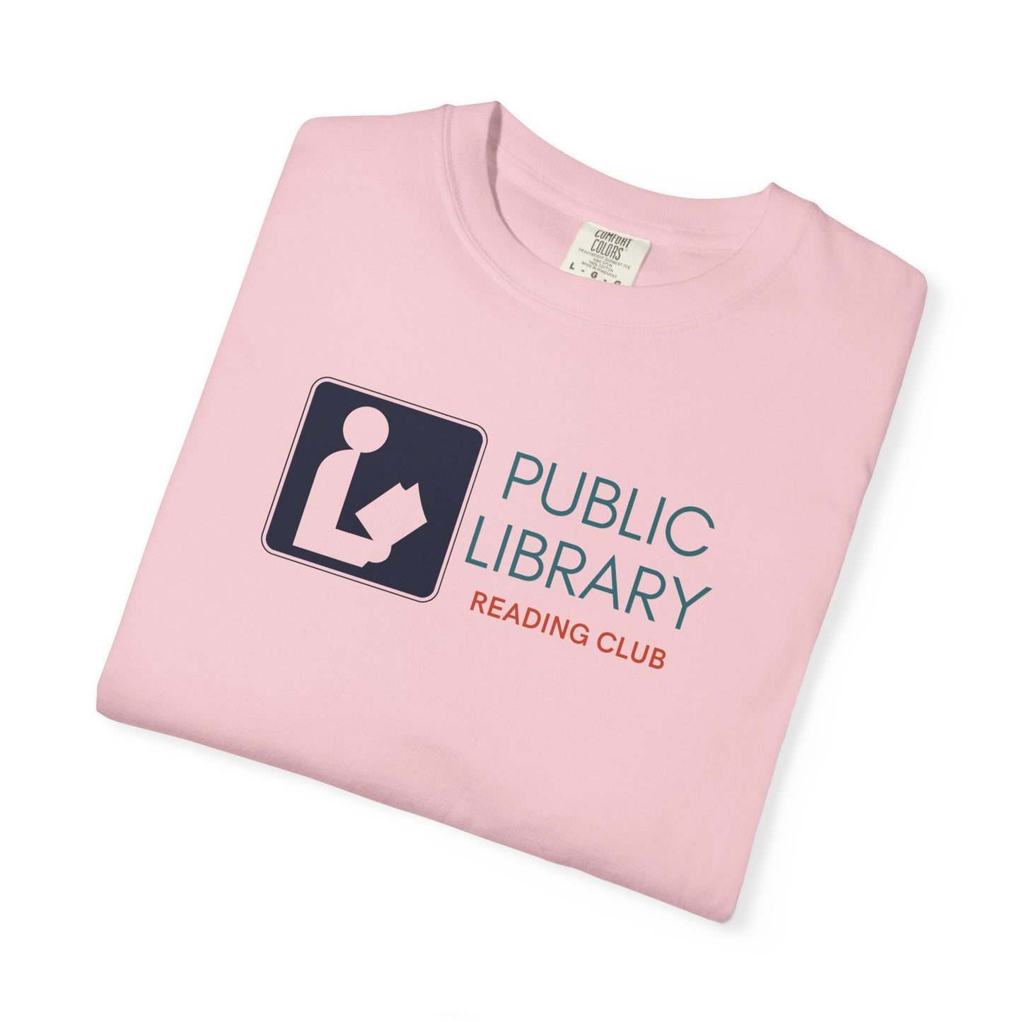 Public Library Reading Club Shirt | Retro Signage Graphic Tee