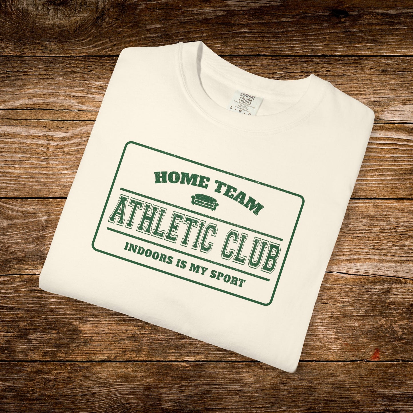 Home Team: Indoors Is My Sport Shirt | Retro Athletic Tee