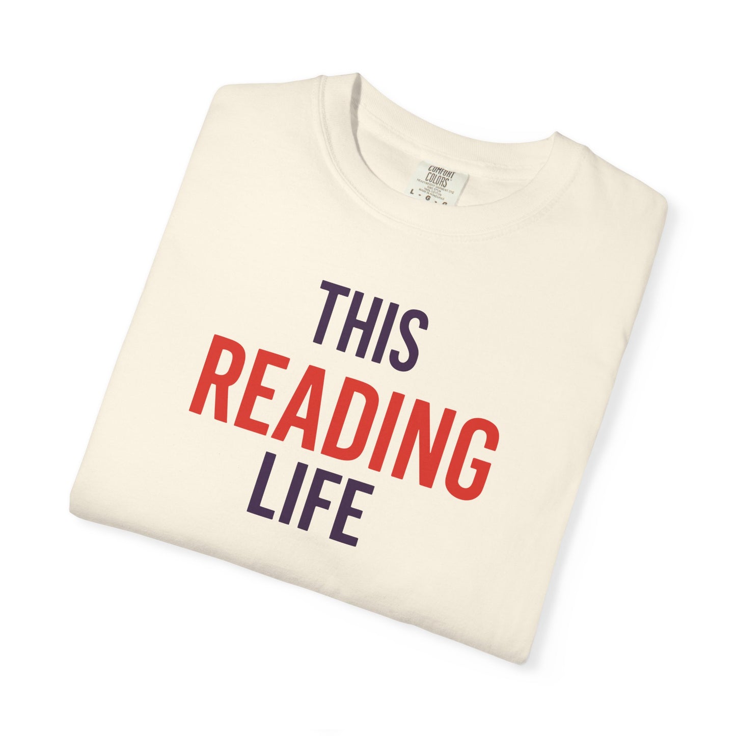 This Reading Life Shirt | Minimalist Bookish Lifestyle Tee
