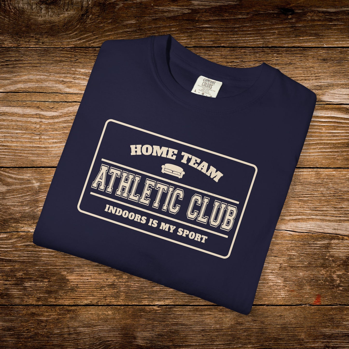 Home Team: Indoors Is My Sport Shirt | Retro Athletic Tee
