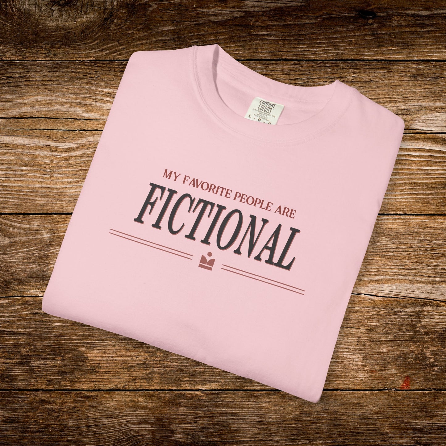 My Favorite People Are Fictional Shirt | Vintage Reader Tee