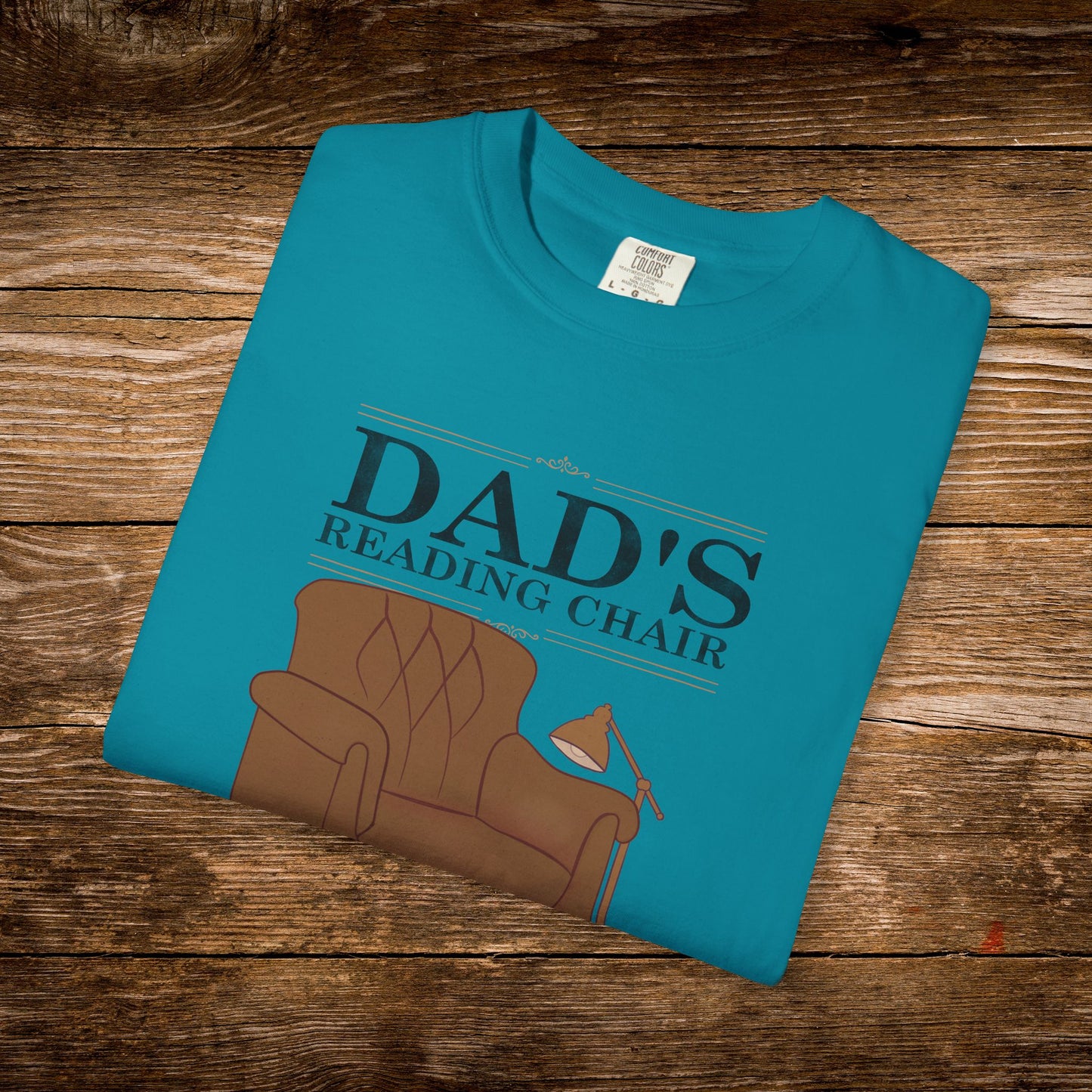 Dad’s Reading Chair Shirt | Book Lover Father’s Day Tee