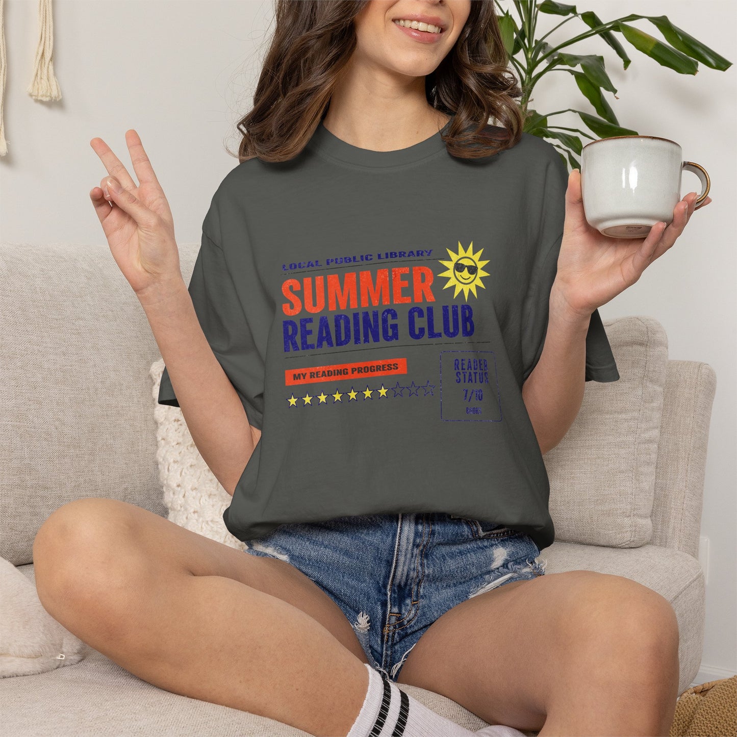 Summer Reading Club Shirt | Retro Library Tee | Vintage Reader Status T-Shirt