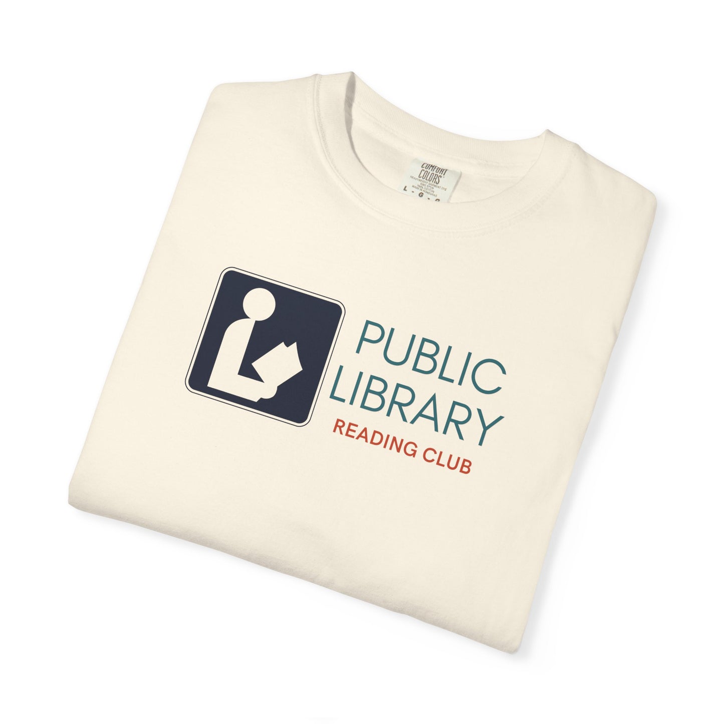 Public Library Reading Club Shirt | Retro Signage Graphic Tee