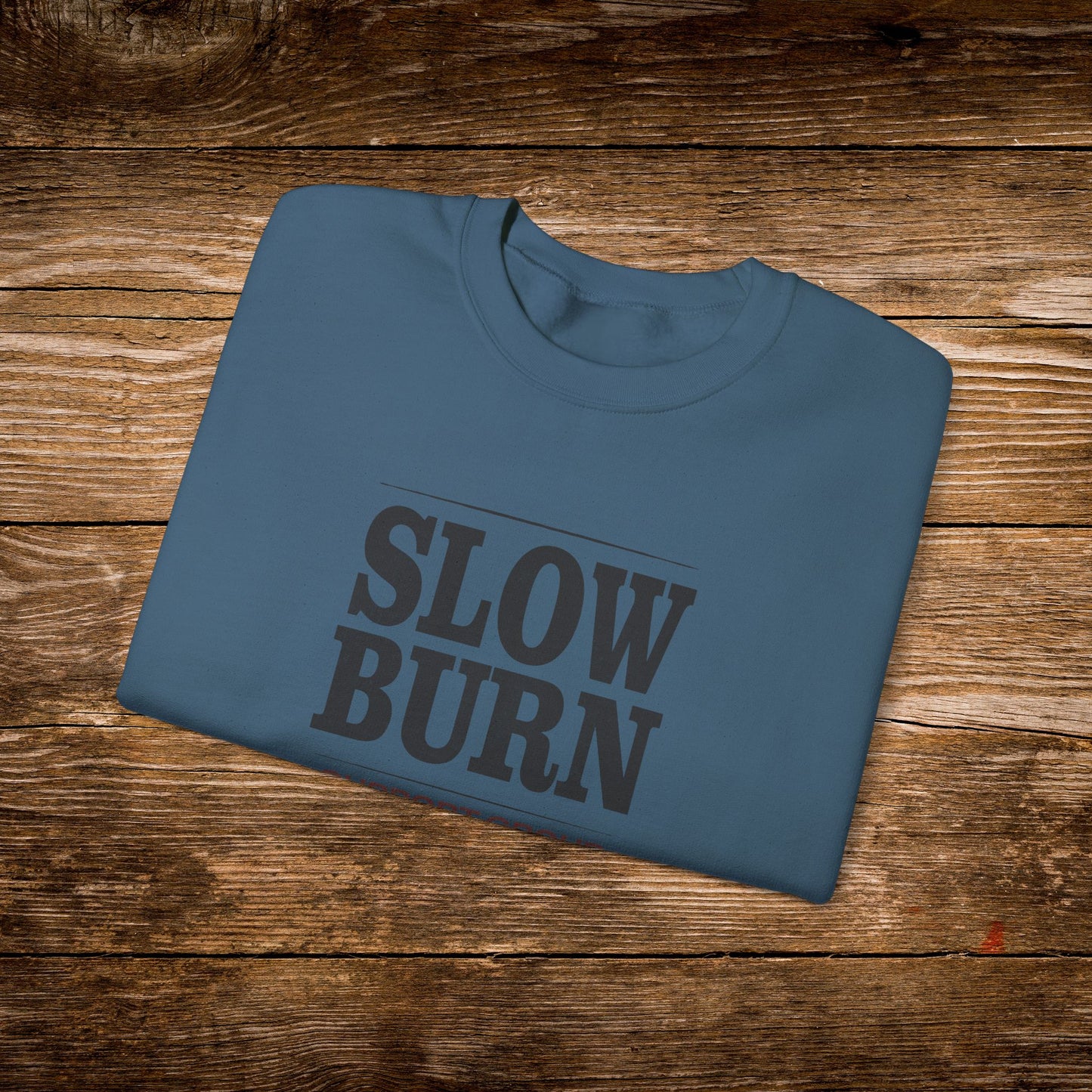 Slow Burn Support Group Sweatshirt | Romance Trope Crewneck | Cozy Reader Sweatshirt