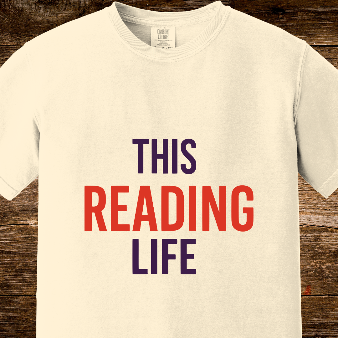 This Reading Life Shirt | Minimalist Bookish Lifestyle Tee