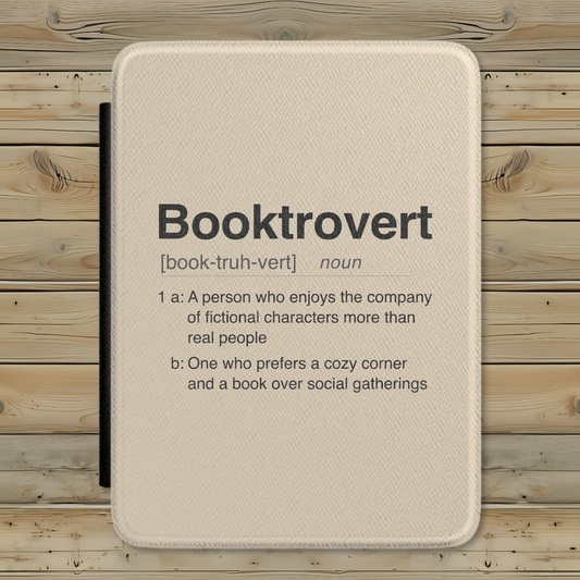 Booktrovert Kindle Case | Dictionary Definition E-Reader Cover | Premium Kindle Paperwhite Case (7 inch)