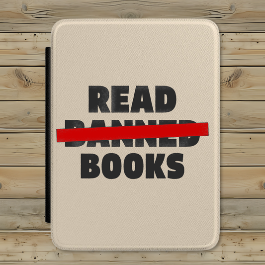 Read Banned Books Kindle Case | Anti-Censorship Kindle Cover