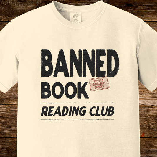 Banned Books Reading Club Shirt | Vintage Library T-Shirt