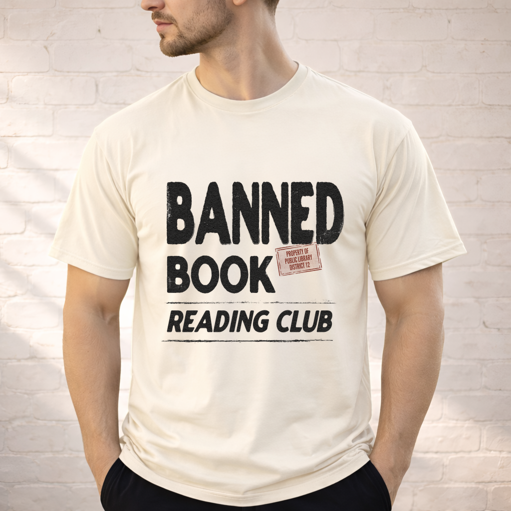 Banned Books Reading Club Shirt | Vintage Library T-Shirt