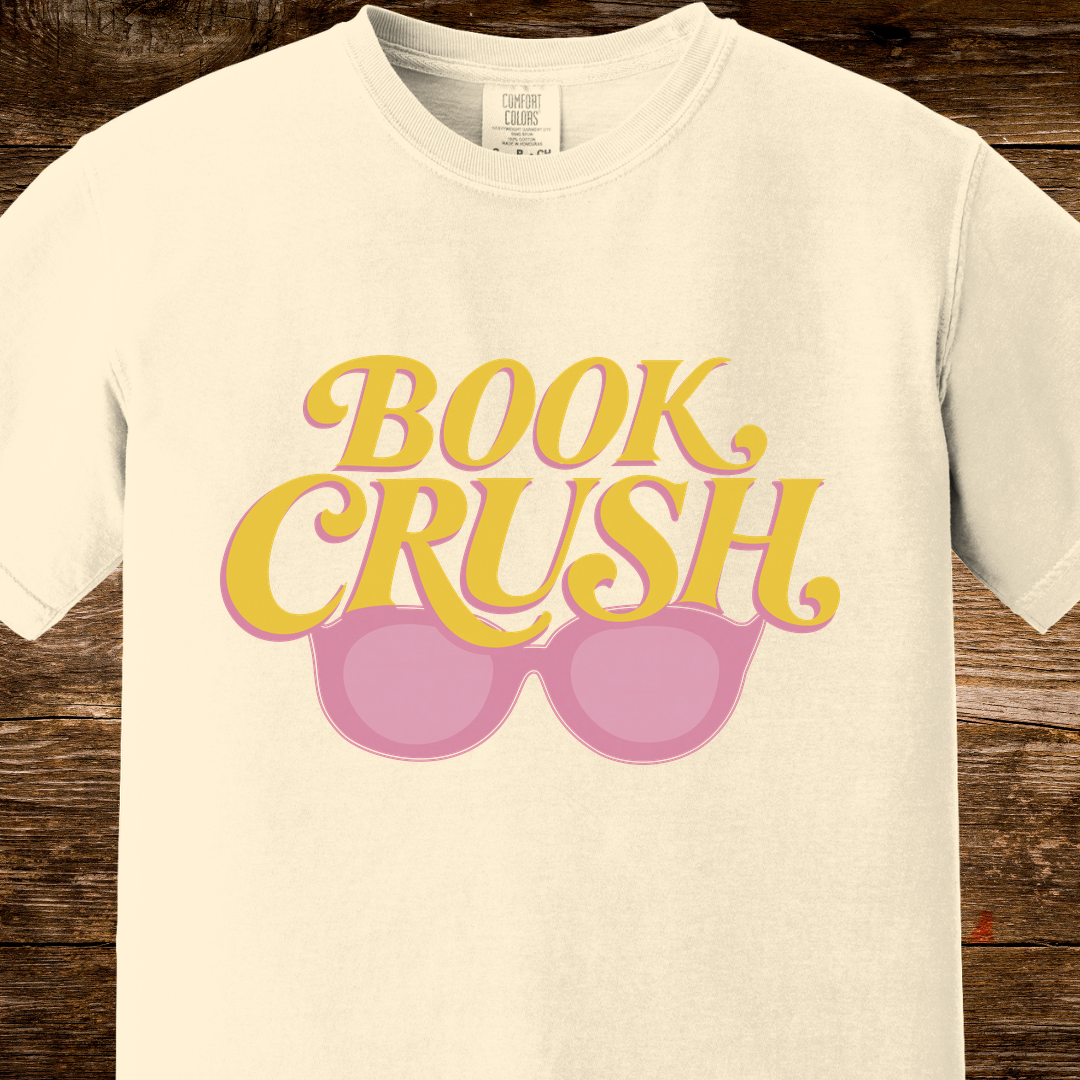 Book Crush Shirt | Retro Reader Tee
