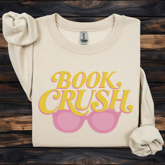 Book Crush Sweatshirt | Retro Reader Crewneck