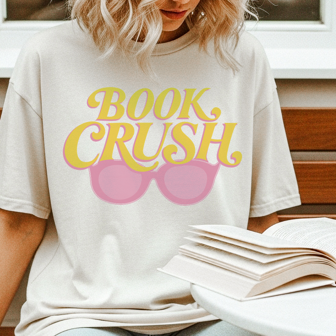 Book Crush Shirt | Retro Reader Tee
