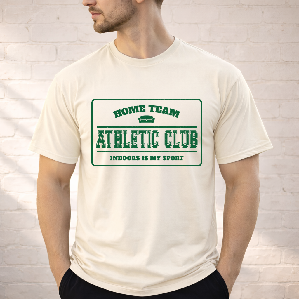 Home Team: Indoors Is My Sport Shirt | Retro Athletic Tee