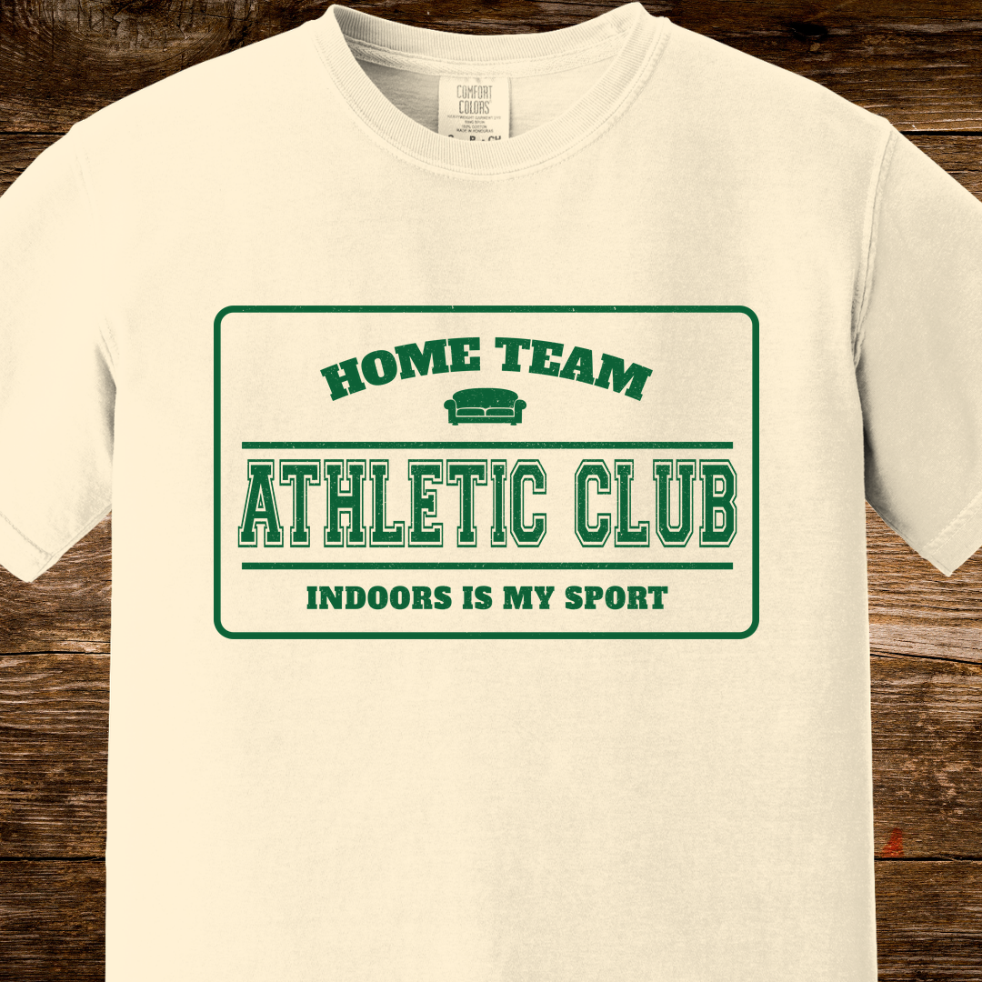 Home Team: Indoors Is My Sport Shirt | Retro Athletic Tee