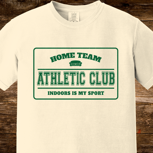 Home Team: Indoors Is My Sport Shirt | Retro Athletic Tee