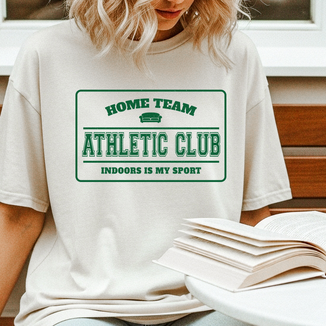 Home Team: Indoors Is My Sport Shirt | Retro Athletic Tee