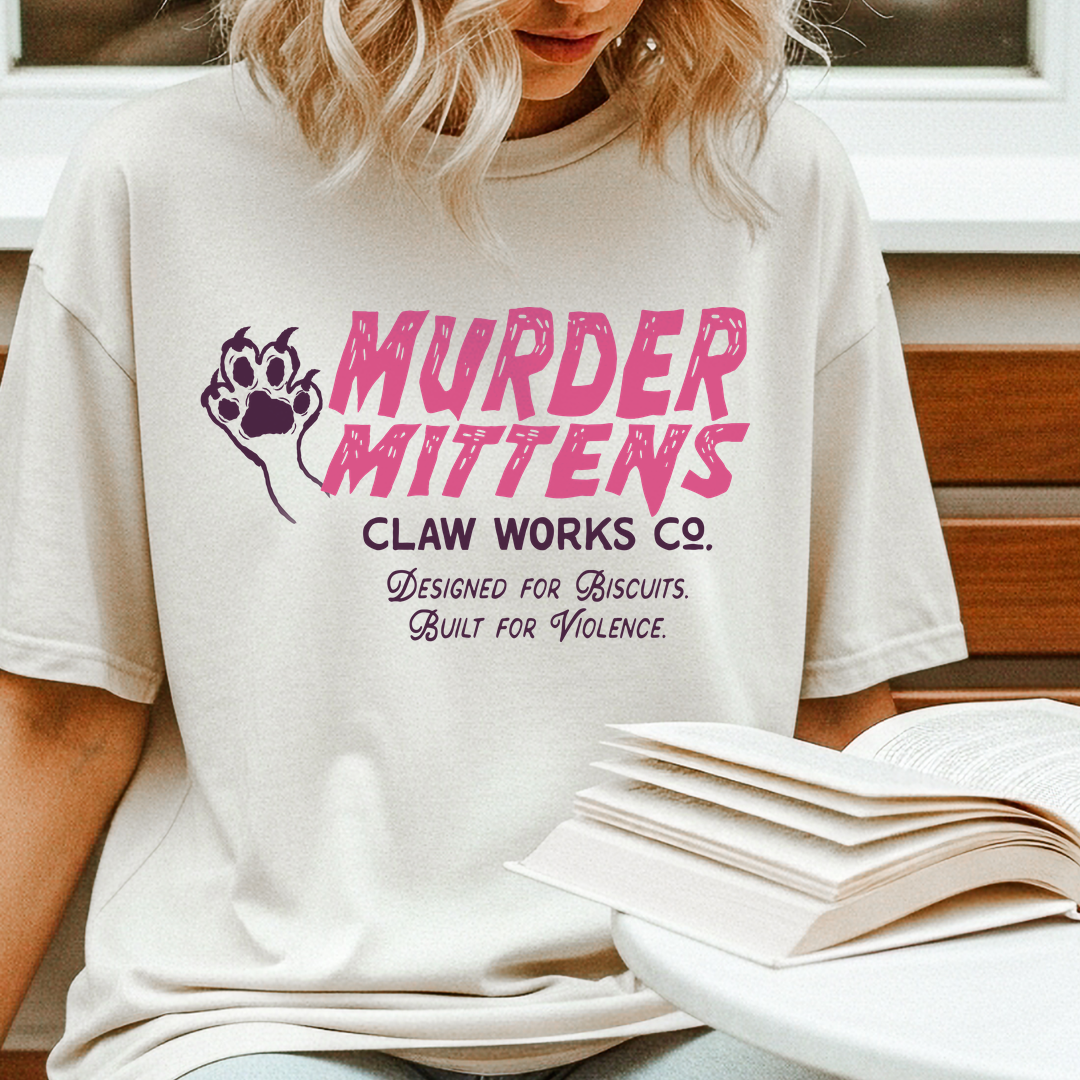 Murder Mittens Shirt | Funny Cat Lover Tee