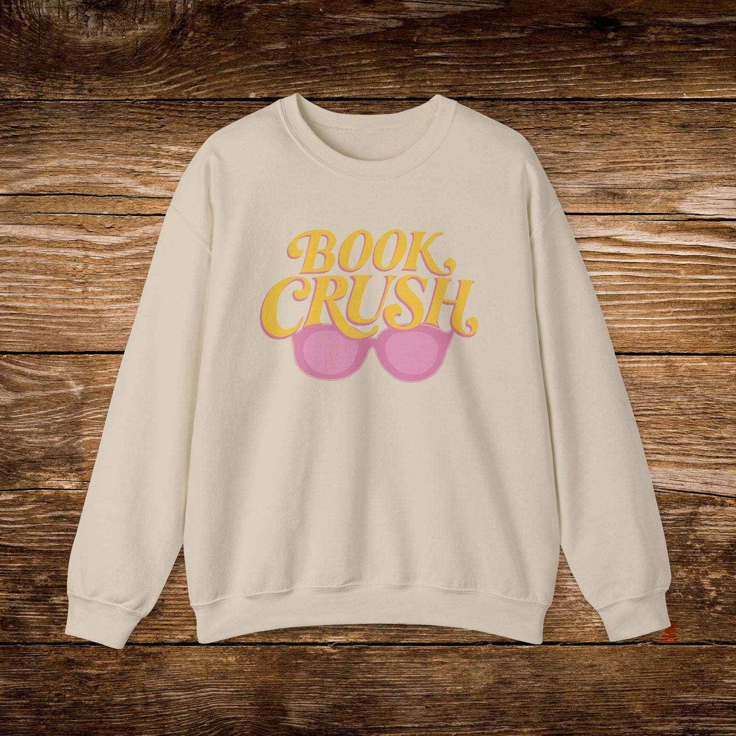 Book Crush Sweatshirt | Retro Reader Crewneck