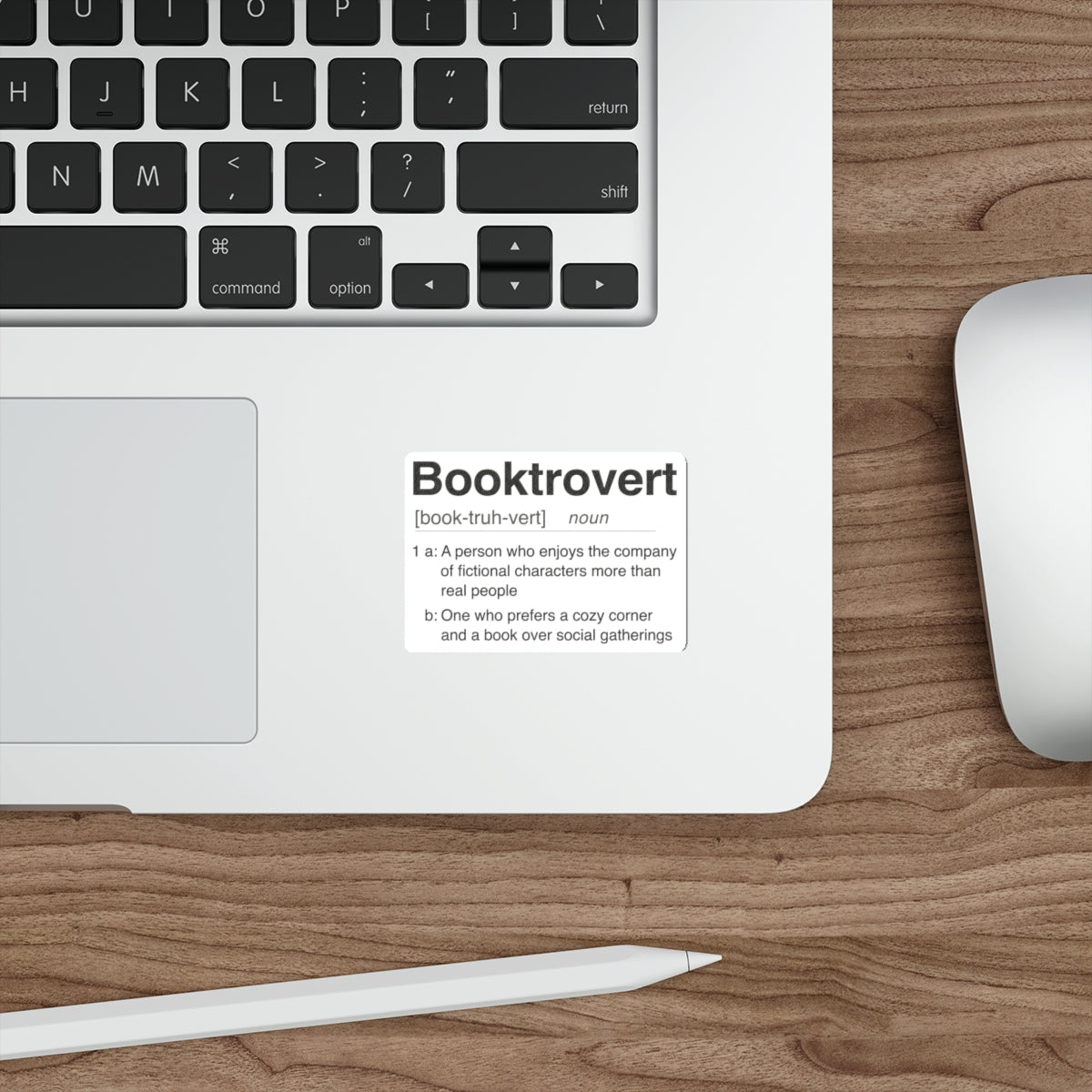 Booktrovert Sticker | Dictionary Definition Vinyl Decal
