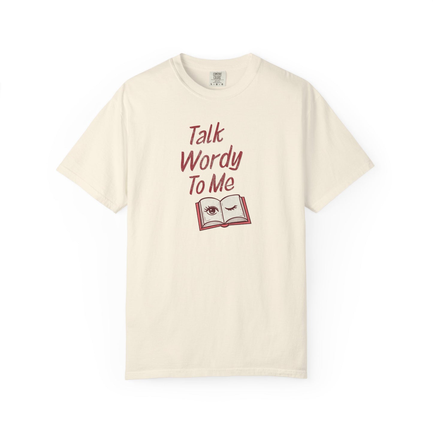 Talk Wordy To Me Shirt | Retro Literary Pun Tee