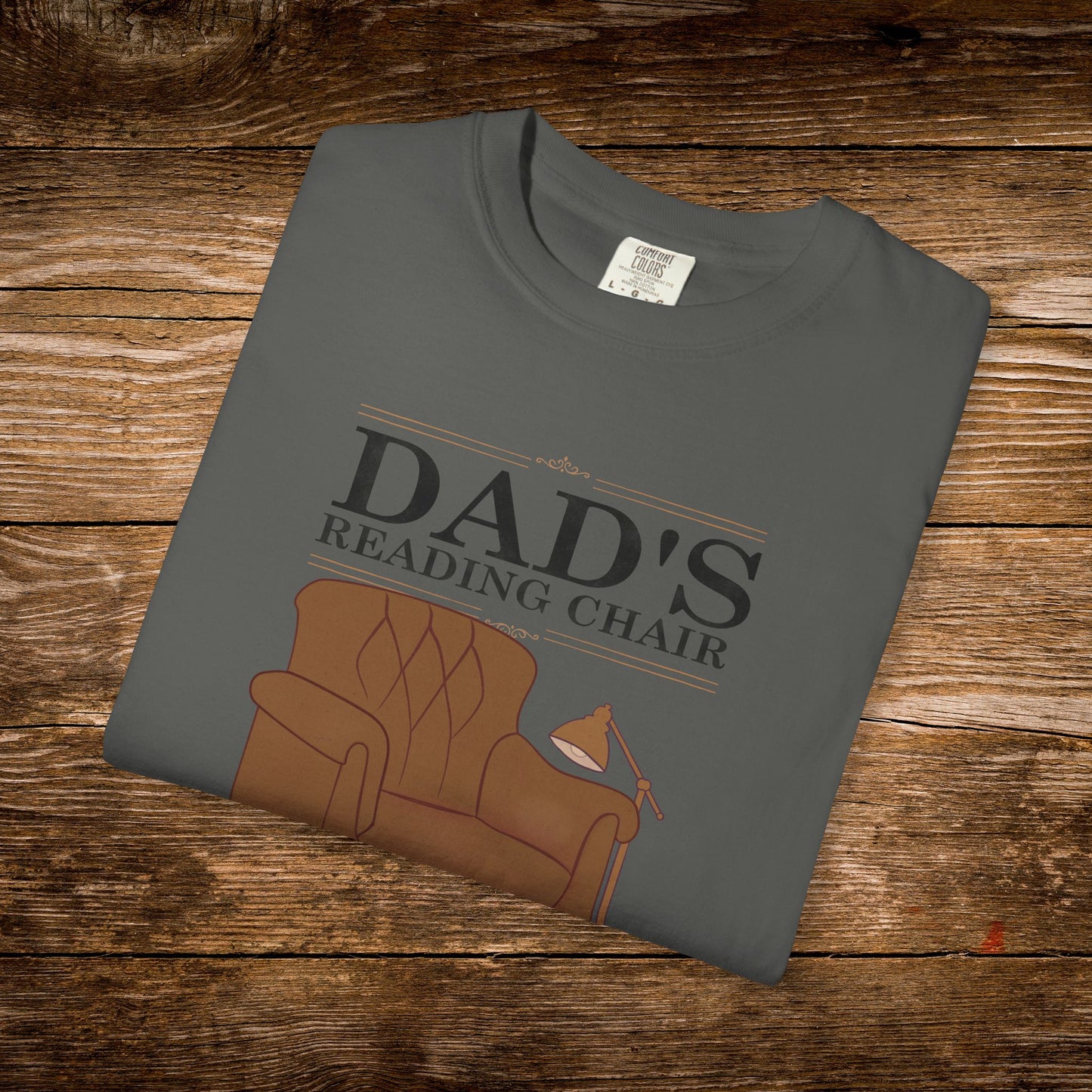 Dad’s Reading Chair Shirt | Book Lover Father’s Day Tee