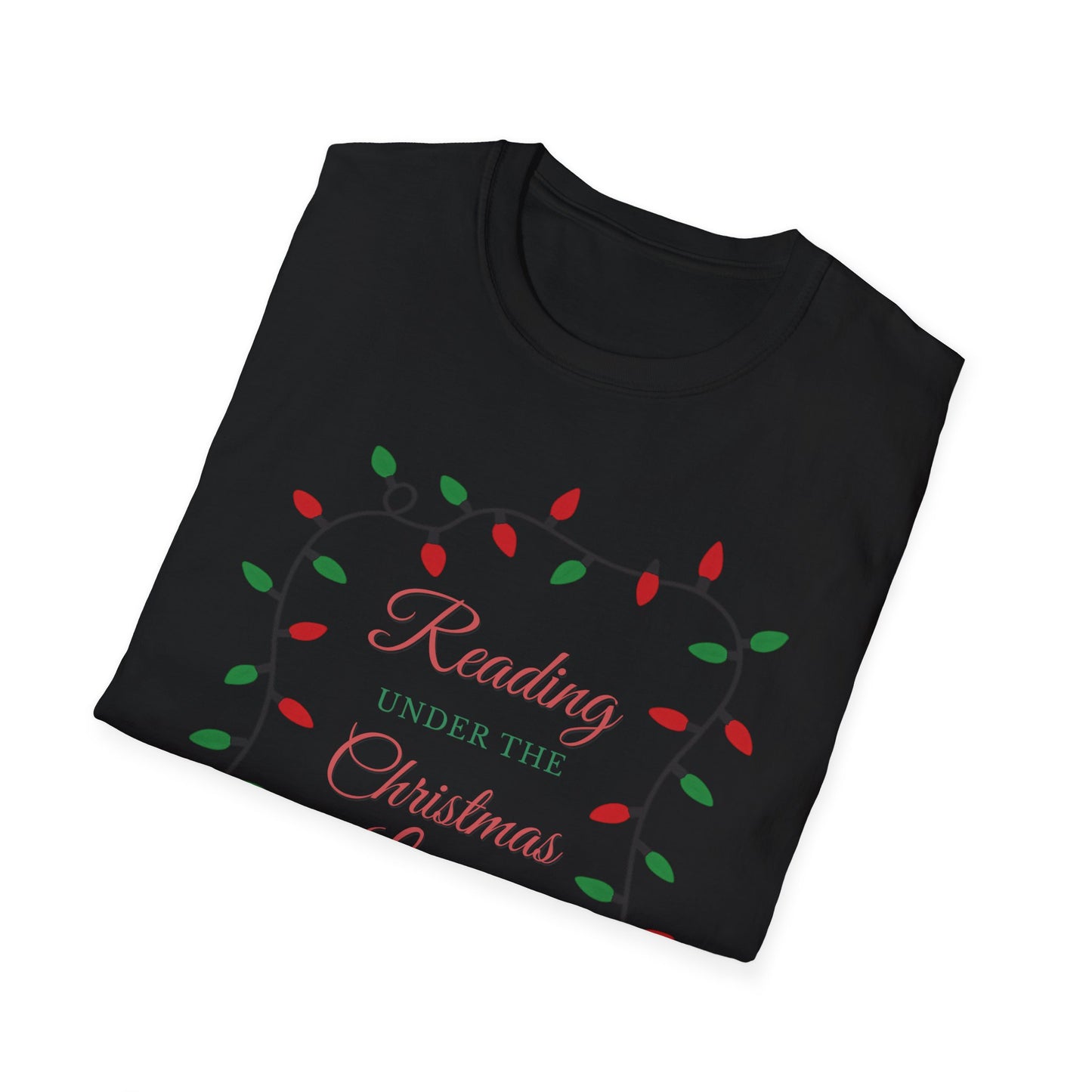 Reading Under the Christmas Lights T-Shirt
