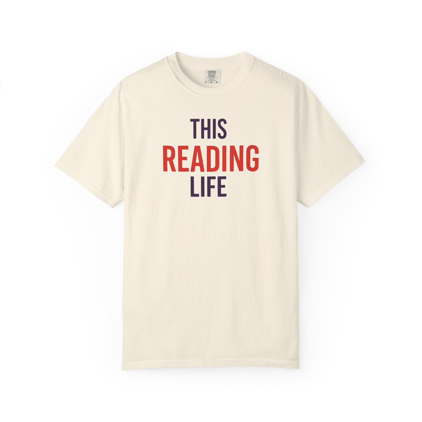 This Reading Life Shirt | Minimalist Bookish Lifestyle Tee