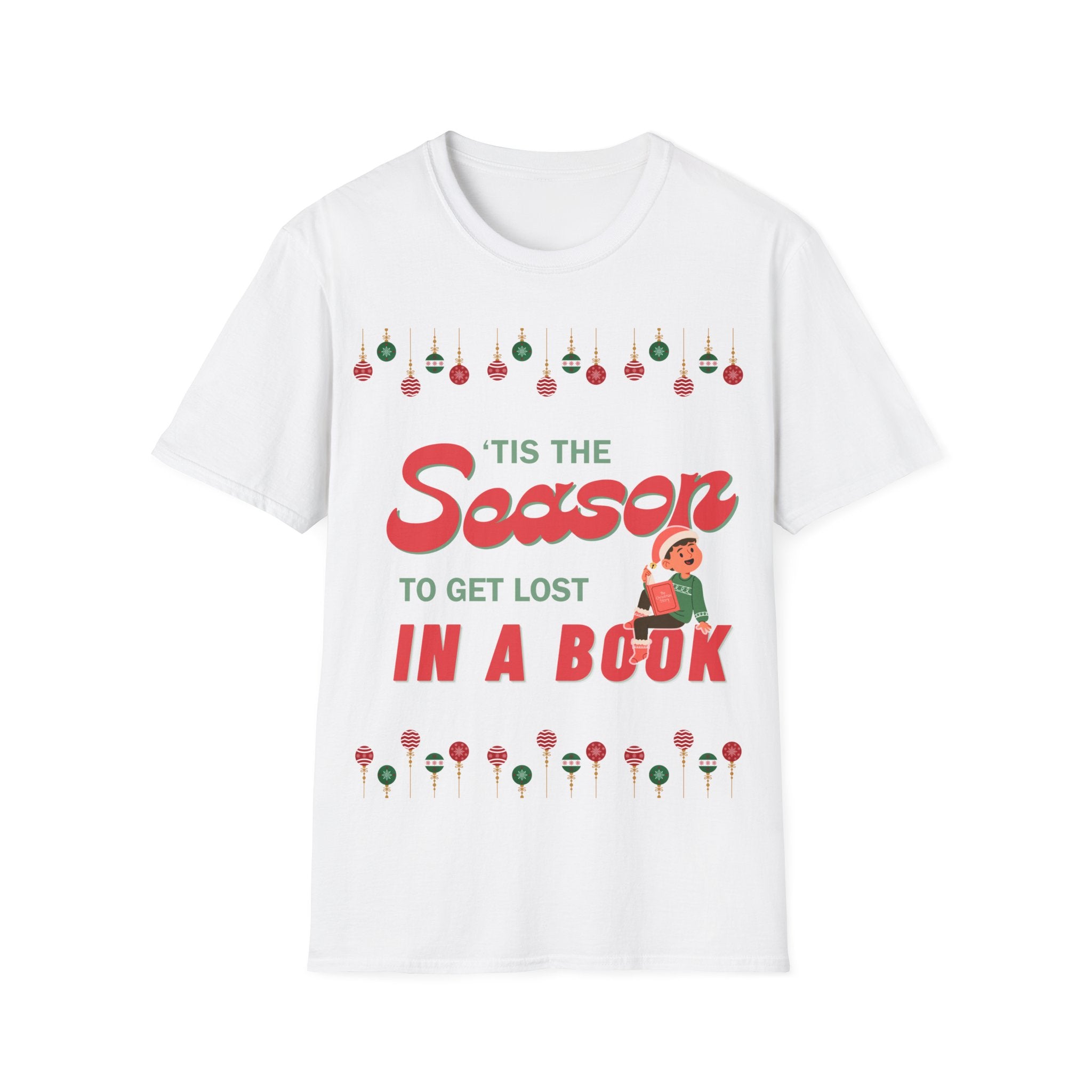 ’Tis the Season to Get Lost in a Book Christmas Reading Tee