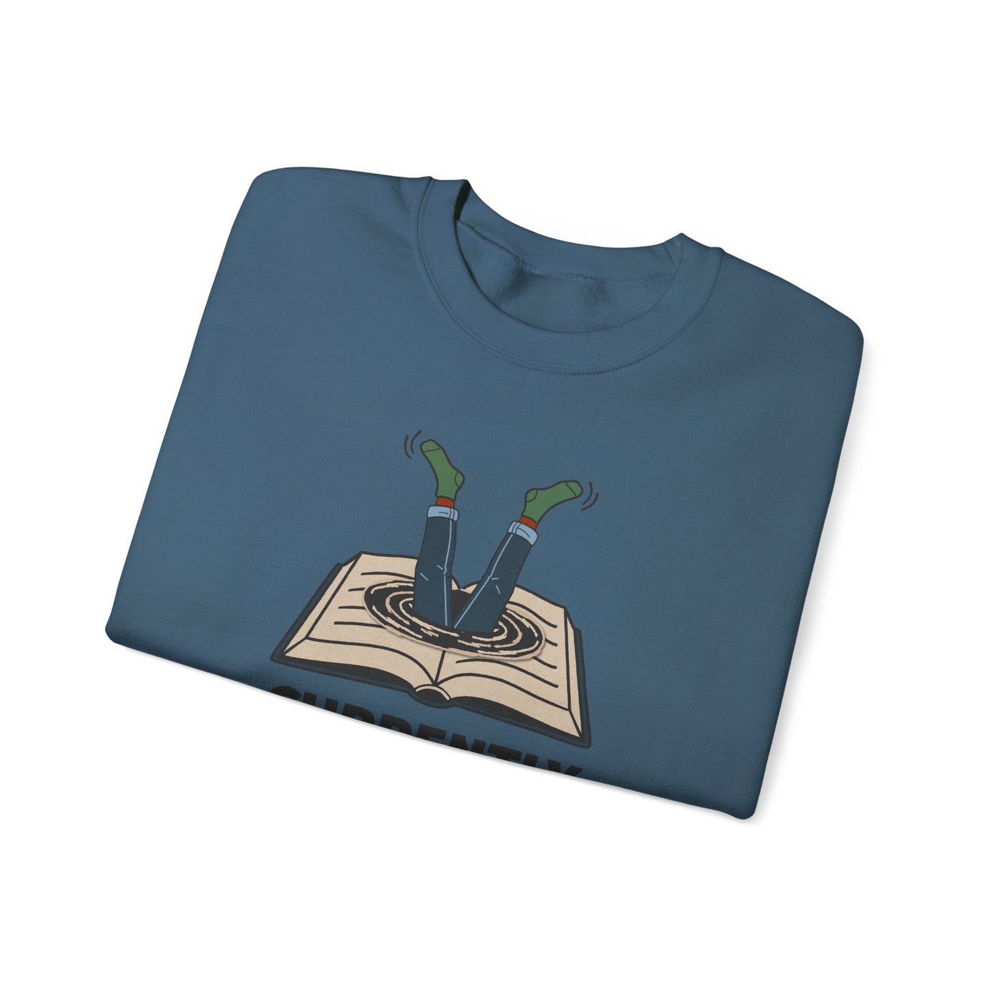 Currently Unavailable Sweatshirt | Funny Reading Crewneck