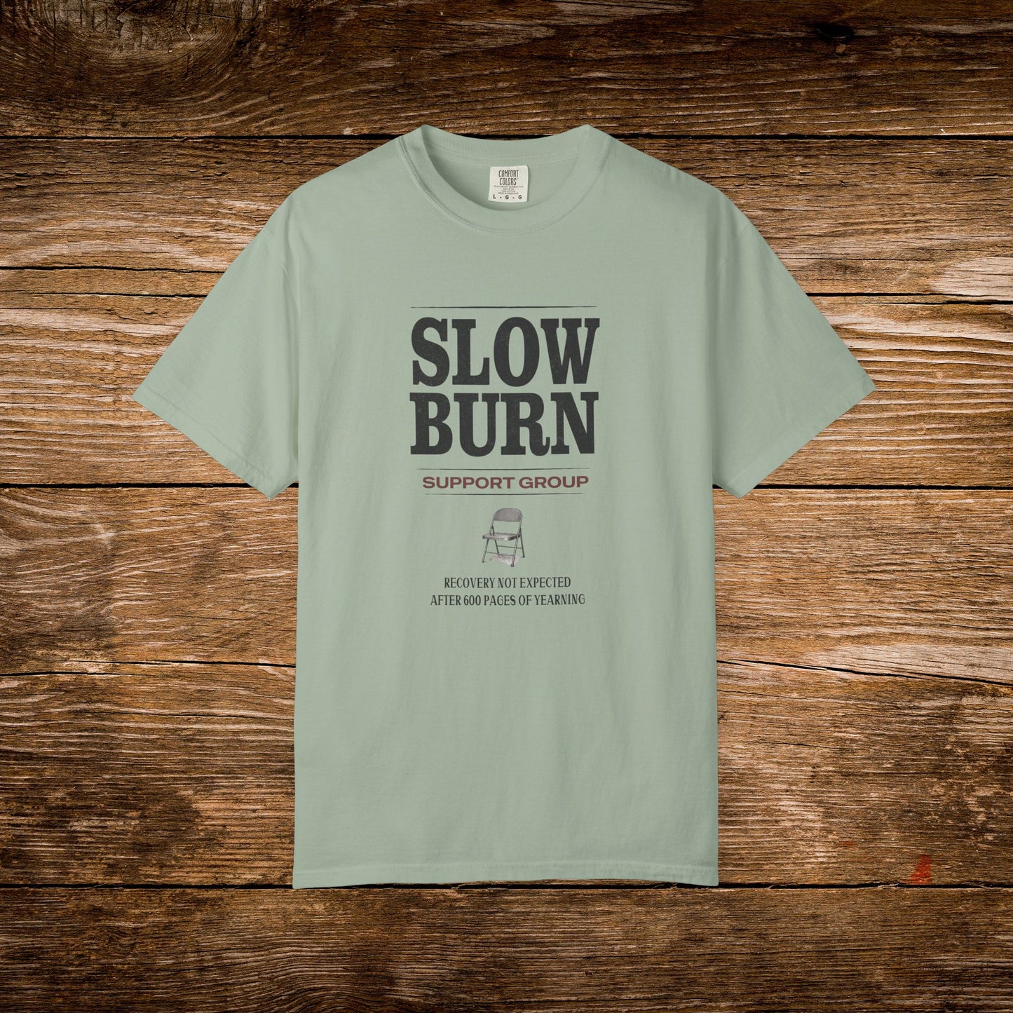 Slow Burn Support Group Shirt | Romance Reader Tee | Booktrovert Slow Burn T-Shirt