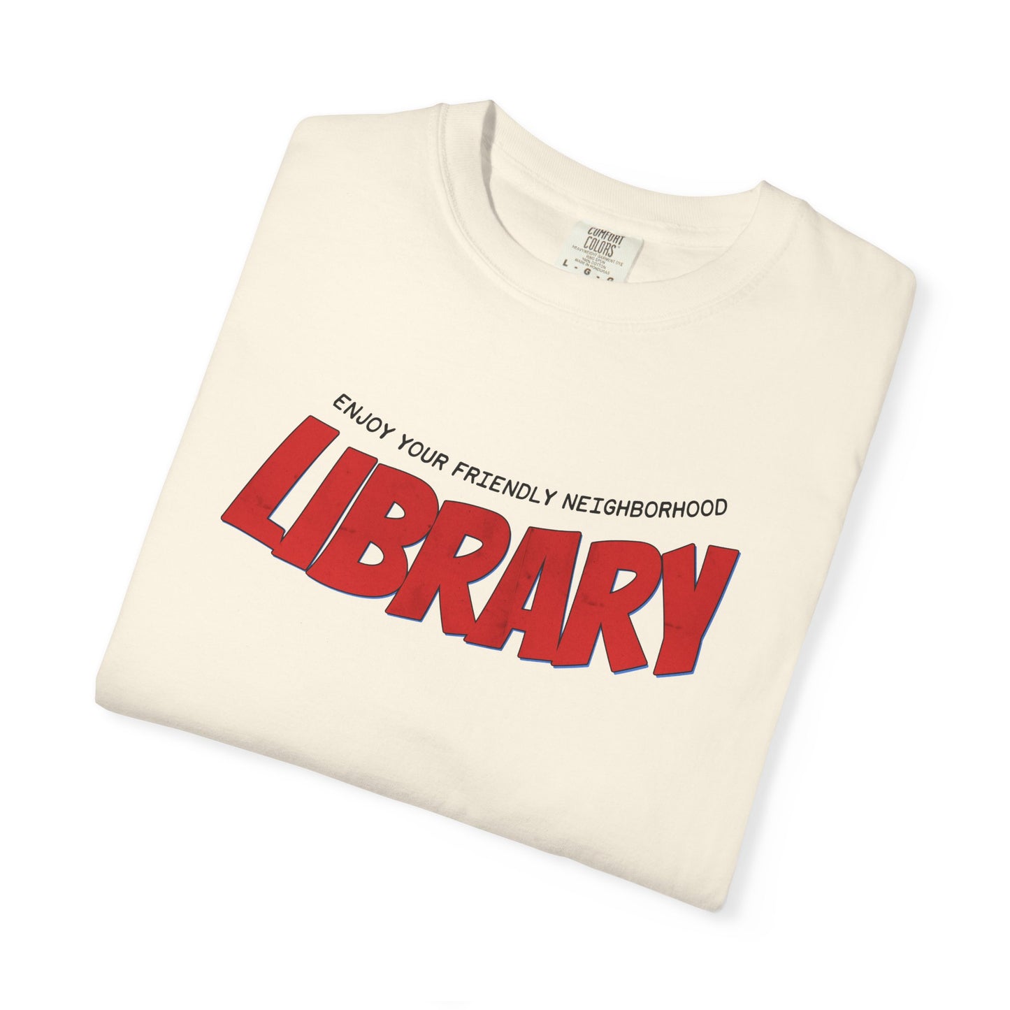 Friendly Neighborhood Library Shirt | Retro Comic Library Tee