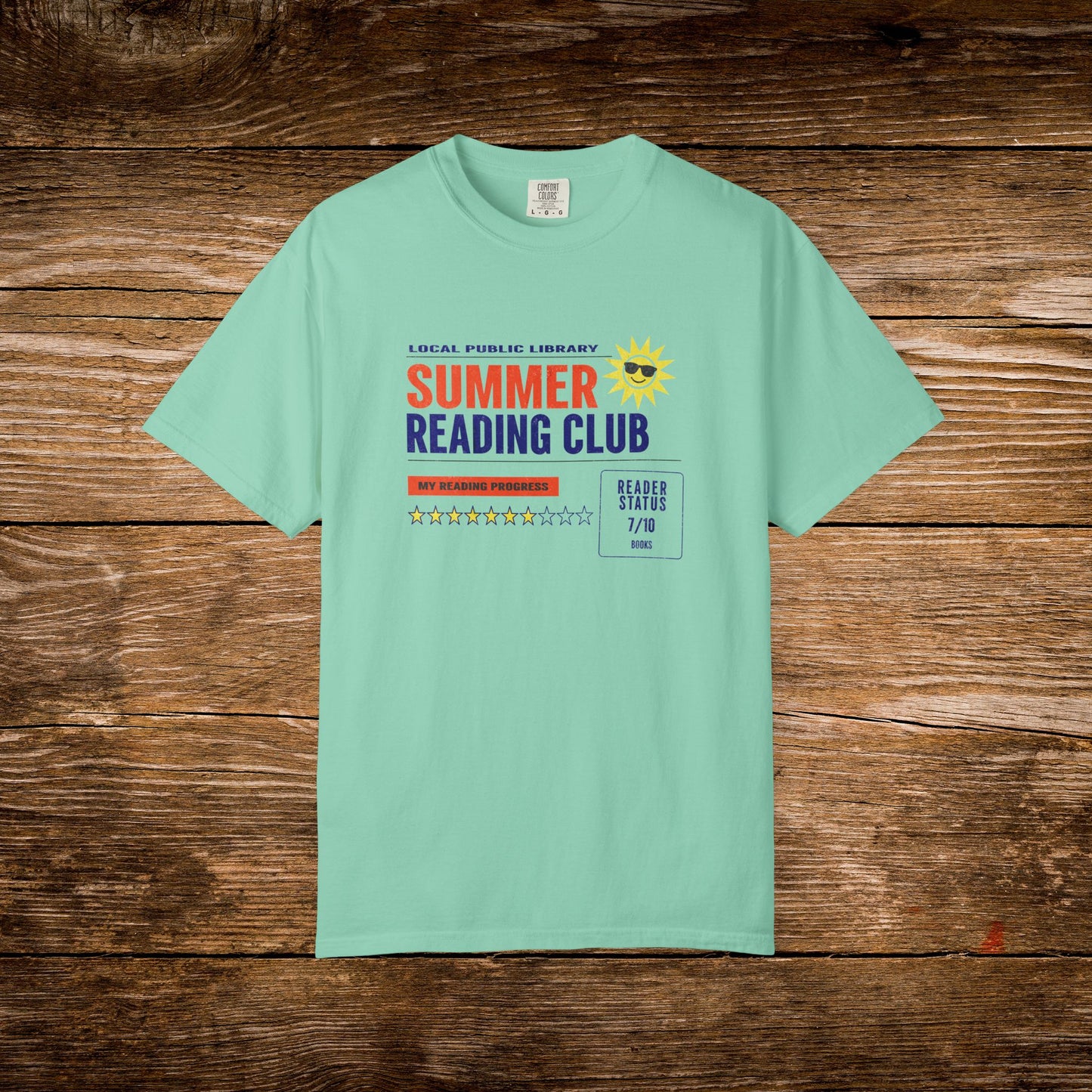 Summer Reading Club Shirt | Retro Library Tee | Vintage Reader Status T-Shirt