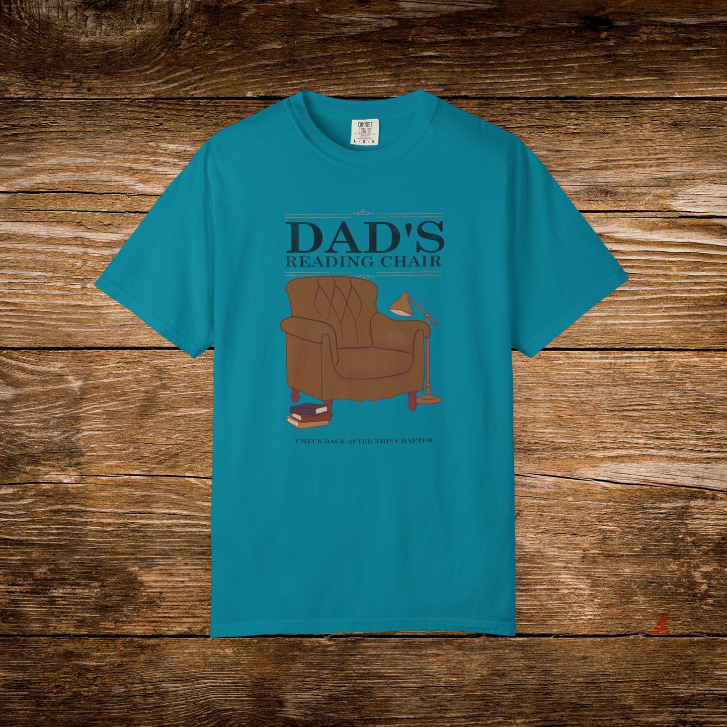 Dad’s Reading Chair Shirt | Book Lover Father’s Day Tee