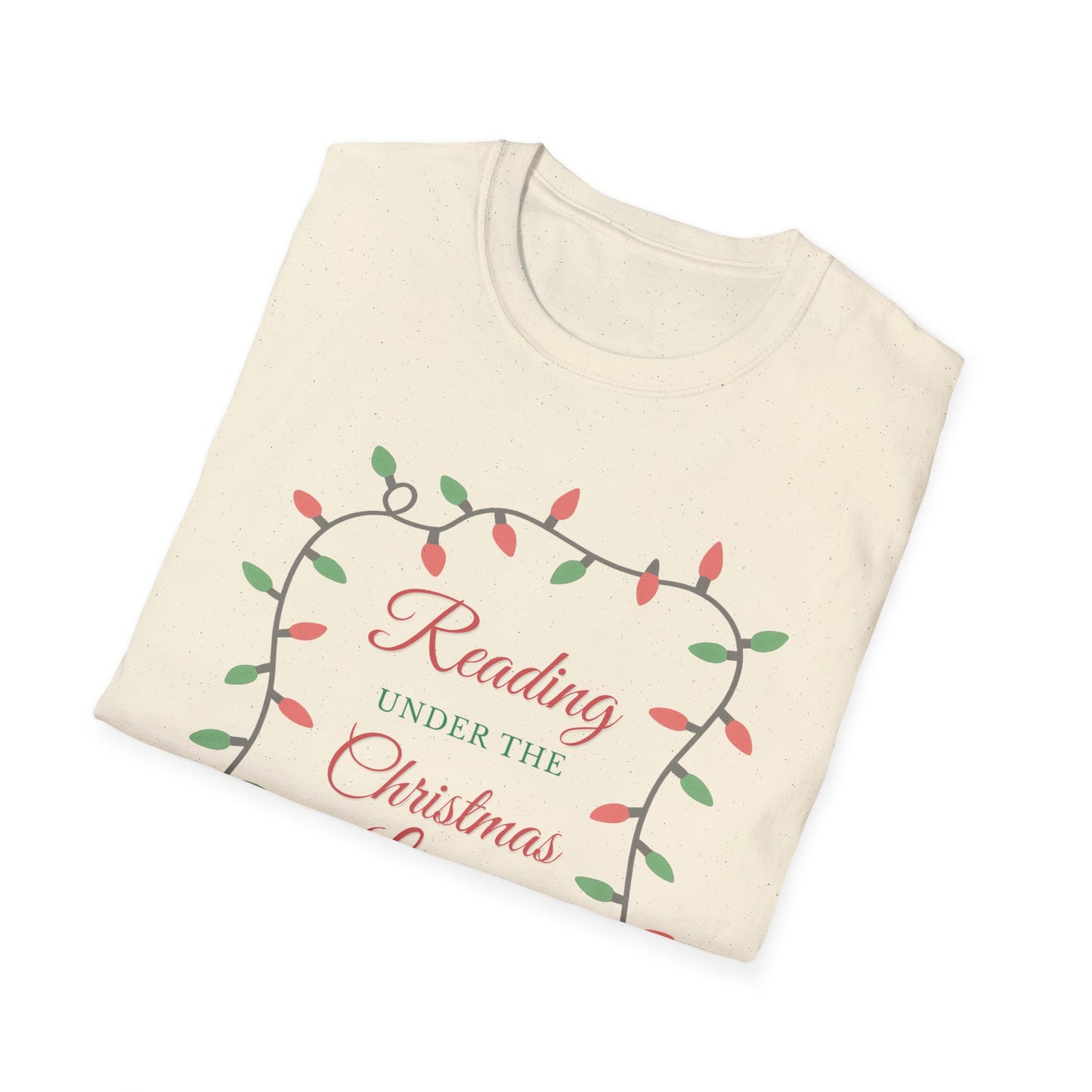 Reading Under the Christmas Lights T-Shirt