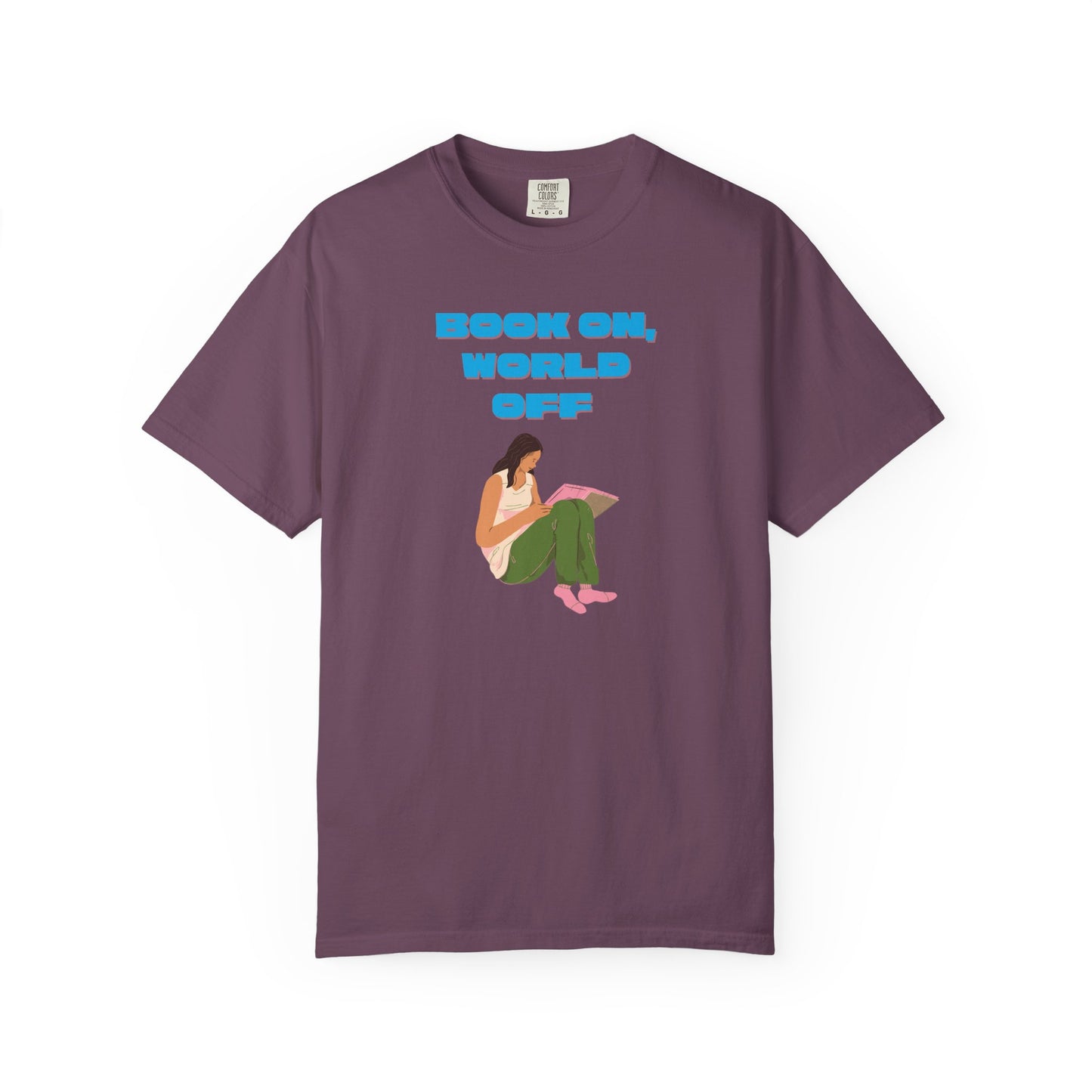 Book On World Off Shirt | Cozy Bookworm Gift