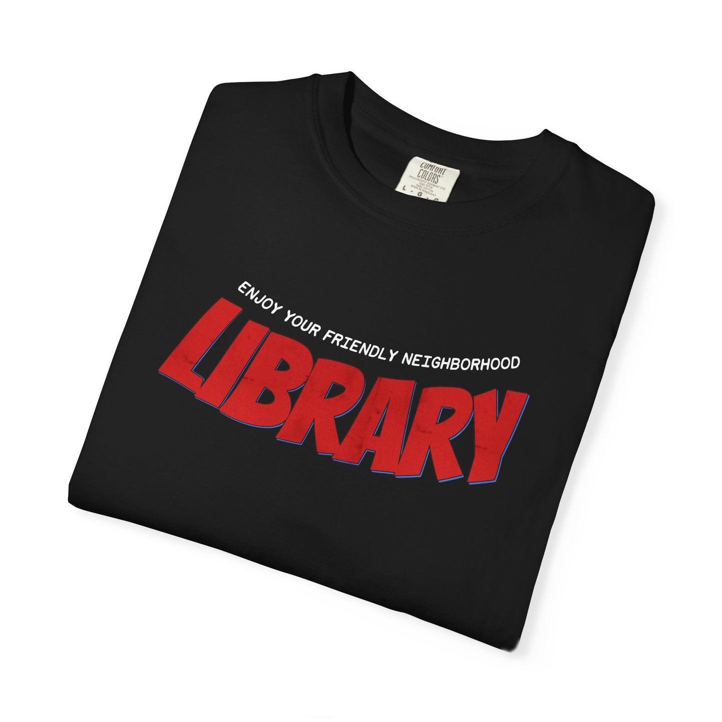 Friendly Neighborhood Library Shirt | Retro Comic Library Tee