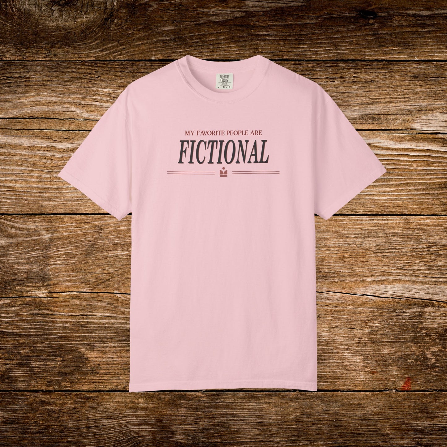 My Favorite People Are Fictional Shirt | Vintage Reader Tee
