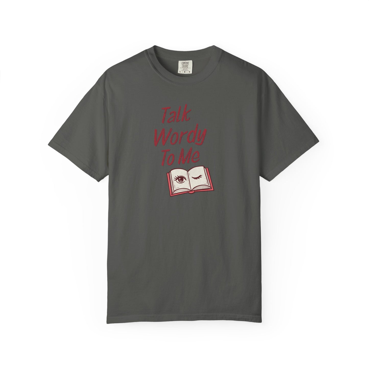 Talk Wordy To Me Shirt | Retro Literary Pun Tee