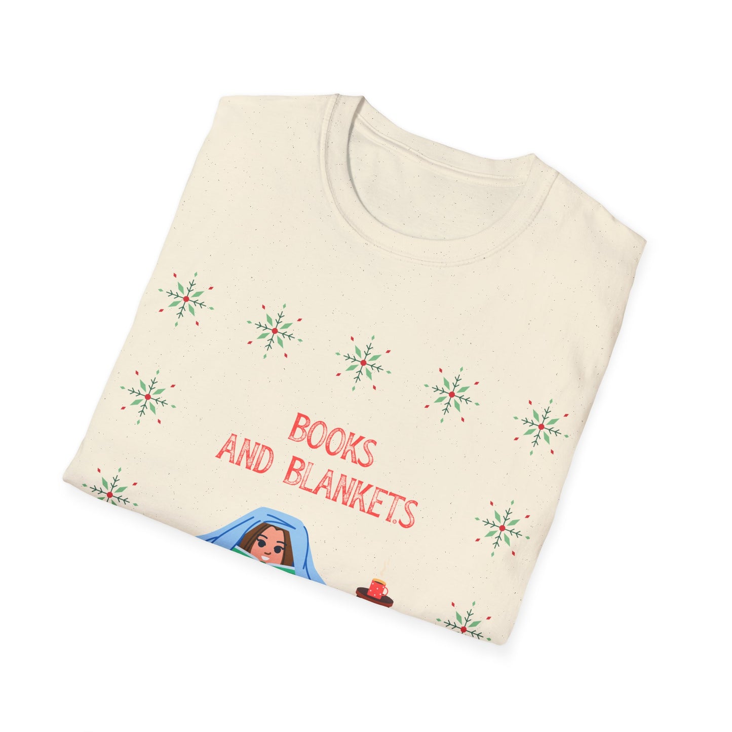 Books and Blankets...My Favorite Christmas Tradition T-Shirt