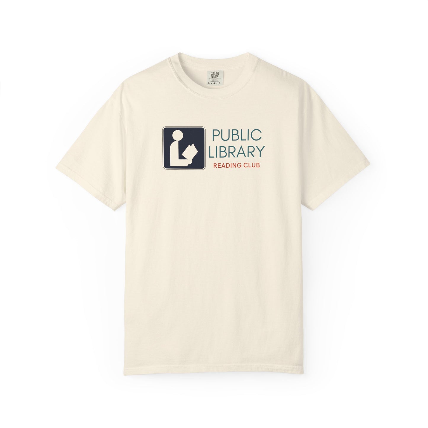 Public Library Reading Club Shirt | Retro Signage Graphic Tee