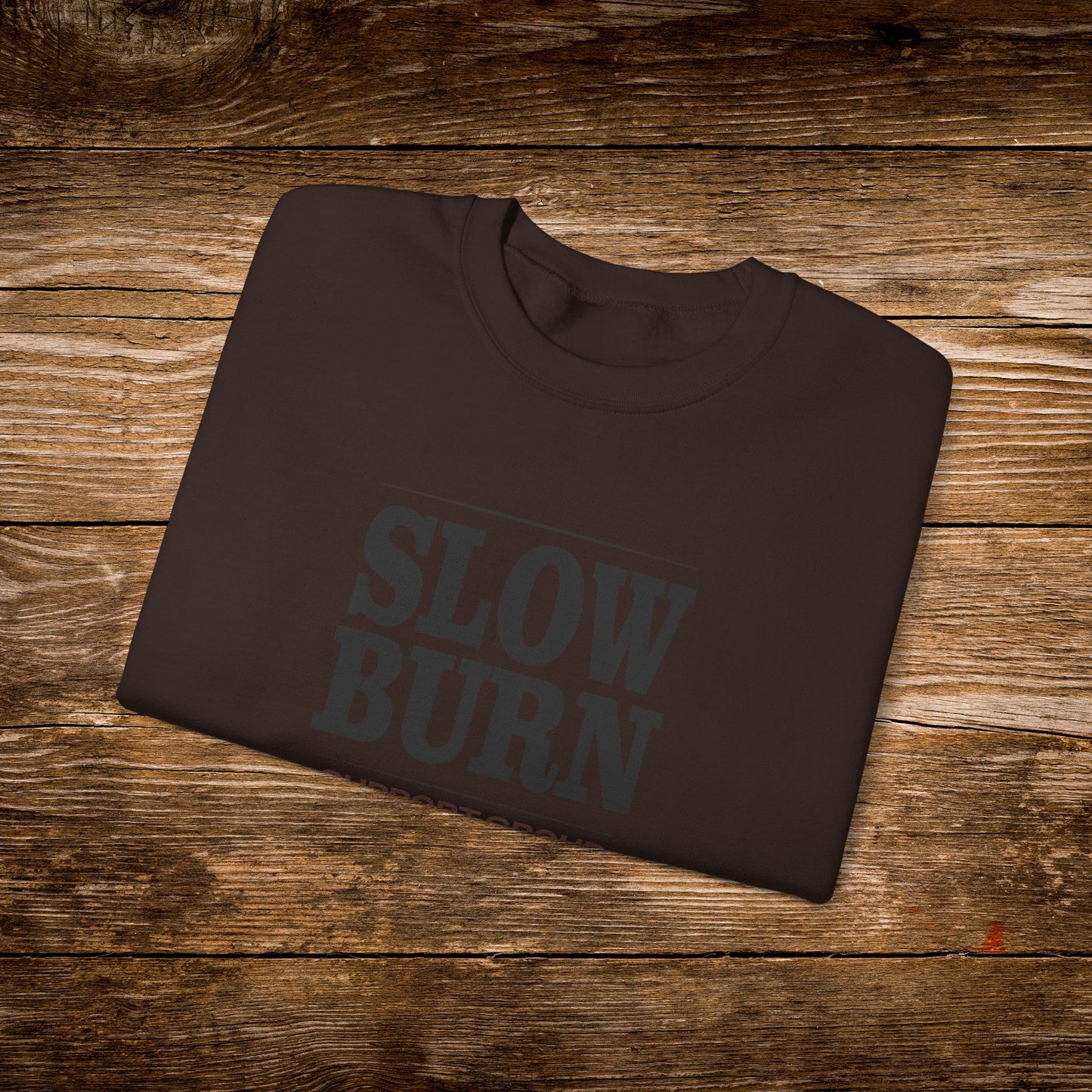 Slow Burn Support Group Sweatshirt | Romance Trope Crewneck | Cozy Reader Sweatshirt