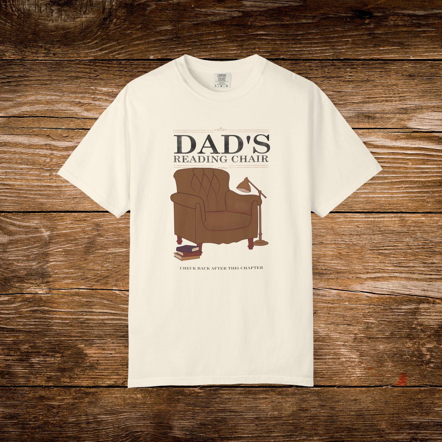 Dad’s Reading Chair Shirt | Book Lover Father’s Day Tee