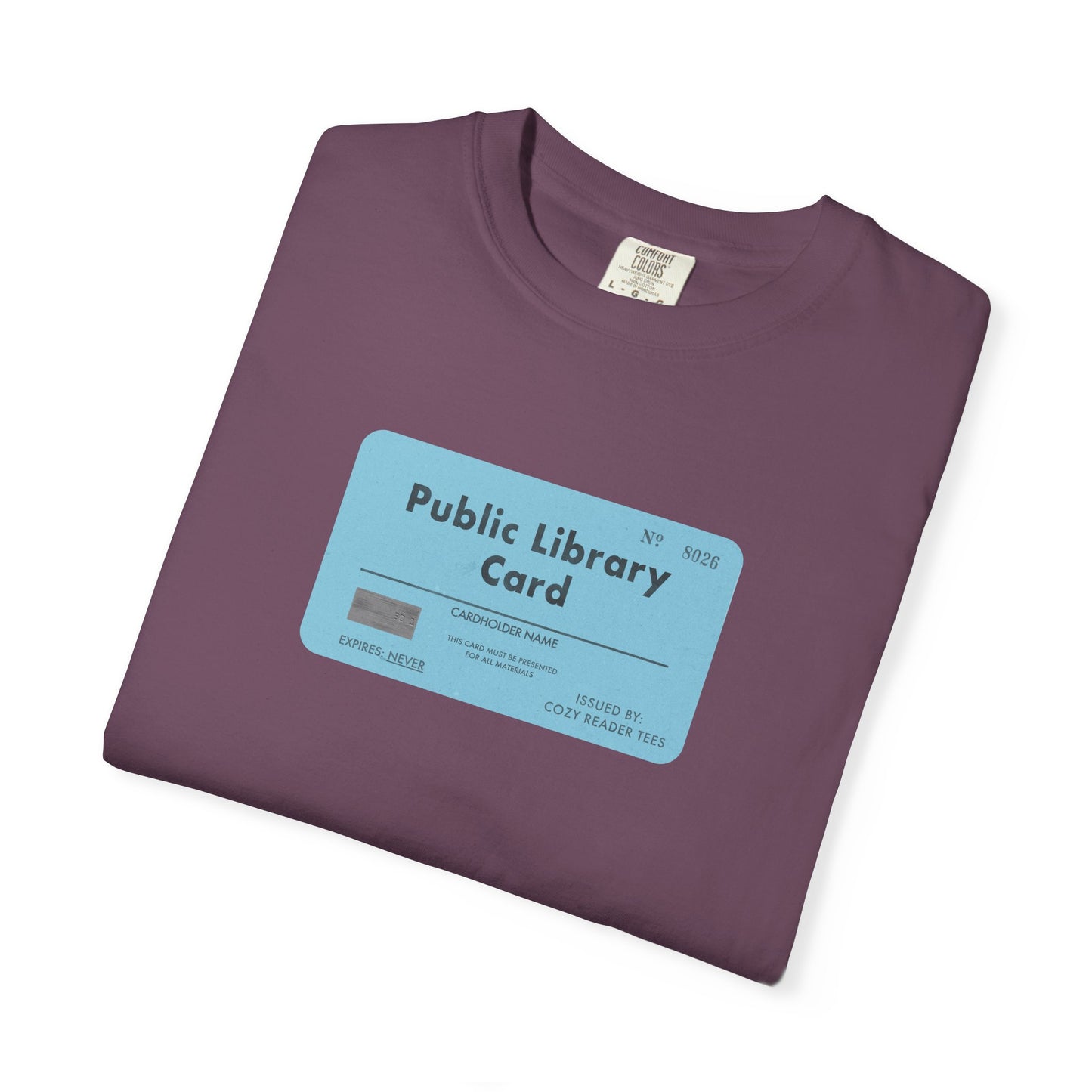 Public Library Card Shirt | Nostalgic Library Tee