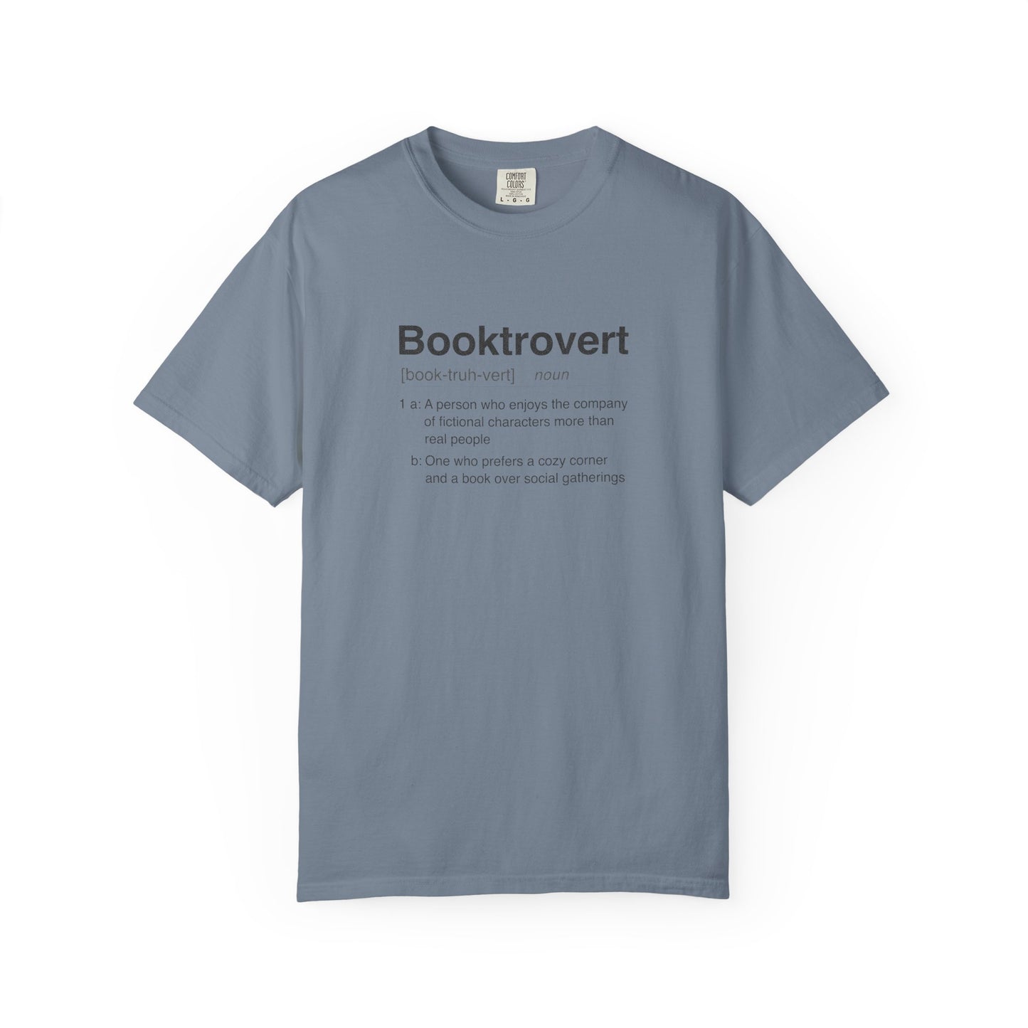 Booktrovert Shirt | Dictionary Definition Reader Tee