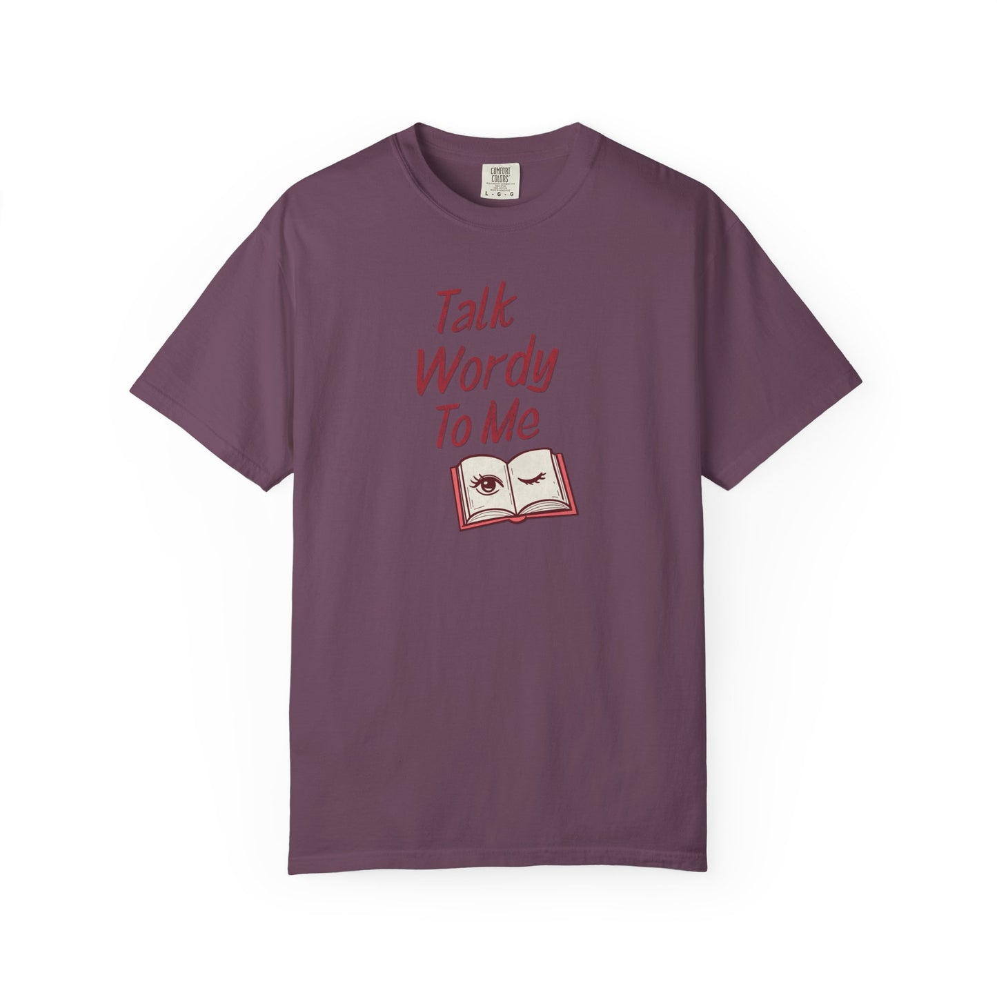 Talk Wordy To Me Shirt | Retro Literary Pun Tee