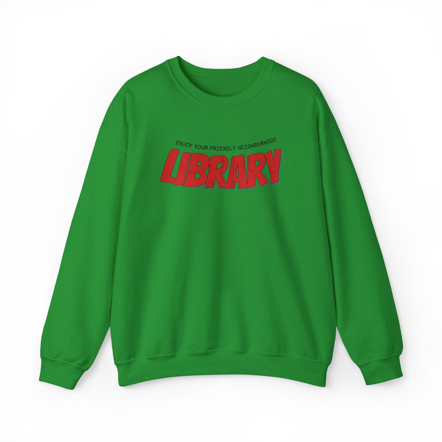 Friendly Neighborhood Library Sweatshirt | Retro Library Crewneck