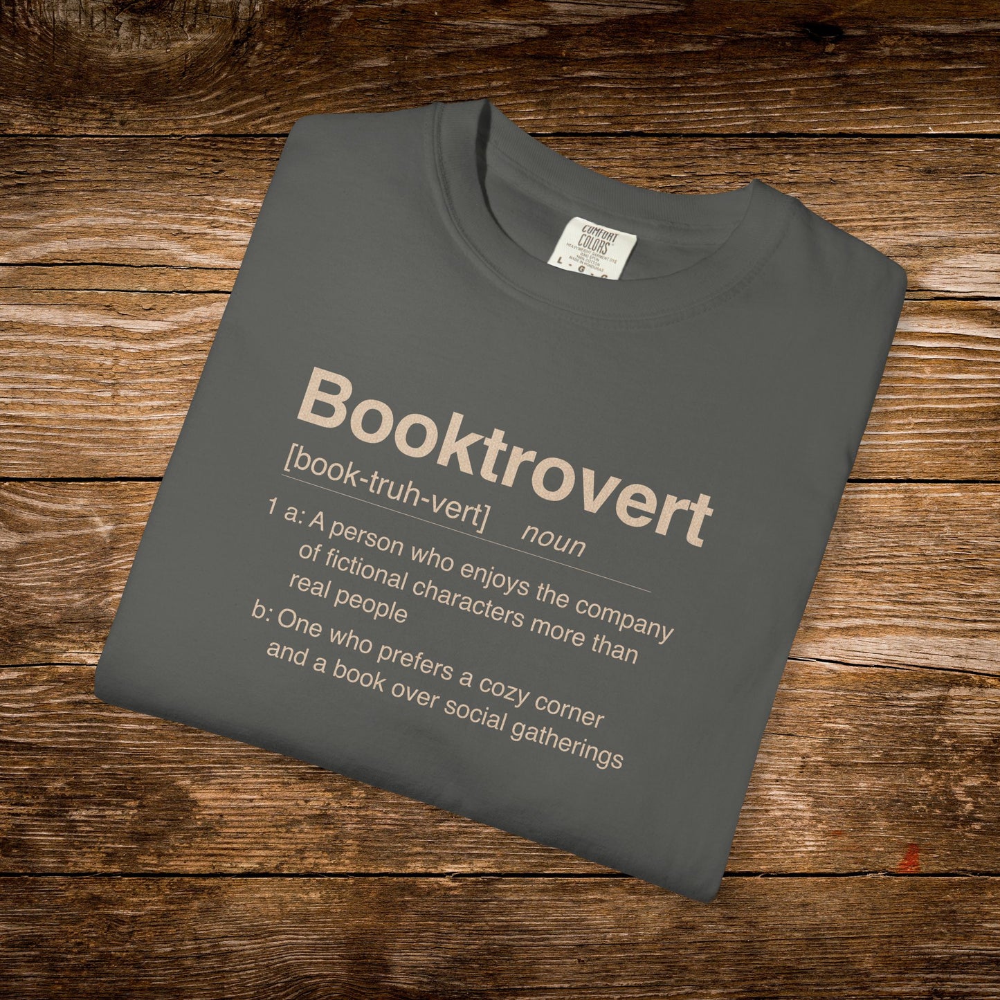 Booktrovert Shirt | Reader Definition Tee