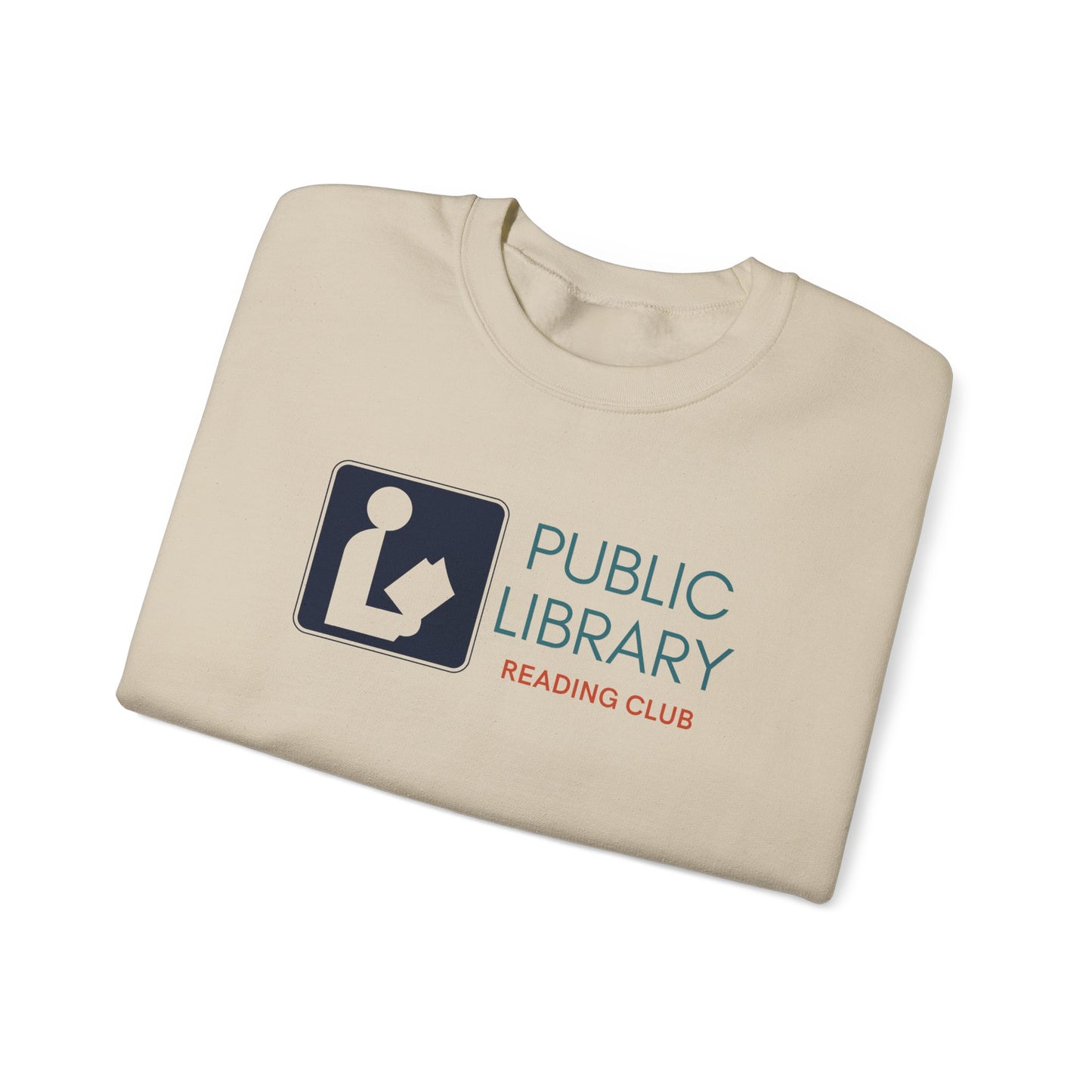 Public Library Reading Club Sweatshirt | Retro Library Crewneck